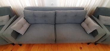 acilan kreslo: Gəncə şəhərində Kilim brendinin divan kreslo dəsti. 900 manat . Divan — 3