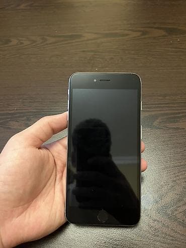 apple qulaqciq: IPhone 6, Space Gray, Barmaq izi — 1