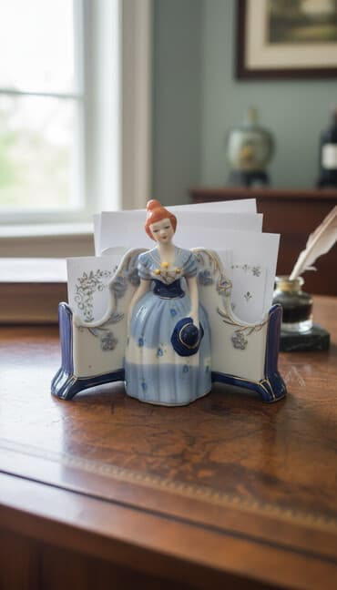 murebbe qablari: Antik salfetka qabi orginal kobalt çex malı əcəmi metrosunun yanına — 1