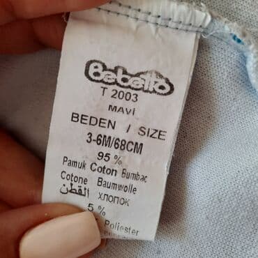 Məktəbli forması: Bebetta bodi 3-6 aylıq 4 Azn — 2