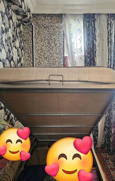 Yataq dəsti – başlıq və döşək ilə (2ədəd) Az işlənmiş, bazalı 2 ədəd — 2