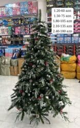 yolka ucuz: Yeni il şam ağacı — 1