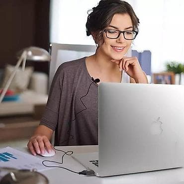 mikro qulaq: USB yaxa mikrofonu. Kompyuter ucun usb mikrofon Uezbi mikrofon sine — 1