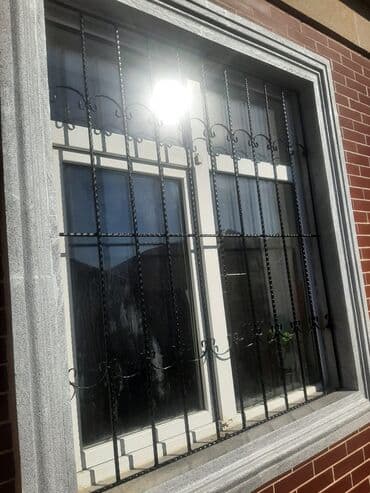 demir barmaqlıqlar: Pəncərə üçün nəzərdə tutulmuş bu metal barmaqlıqlar həm — 6