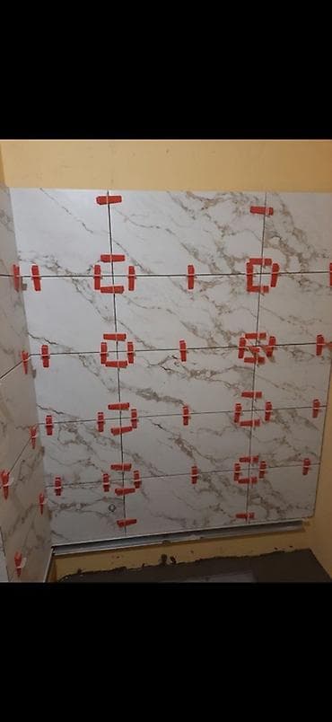 ev təmiri ustasi: Hamam/tualet üçün kafel-metlax işləri və santexnika quraşdırılması — 7