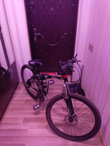 Dağ velosipedi – 26” təkərli, amortizatorlu ön çəngəl, disk əyləclər