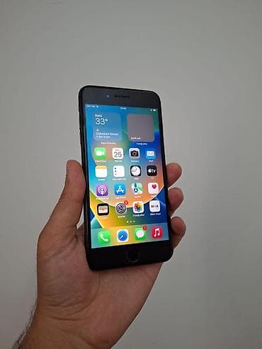 iphone 16 dubay: IPhone 8 Plus, 64 GB, Qara, Barmaq izi, Simsiz şarj — 1