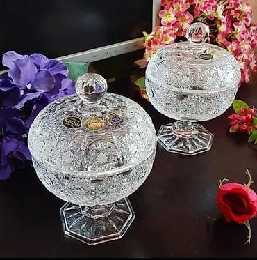 moyka metbext: Bohemia firmasi cex xrustal. Qend ve ya murebbe qabi. Cutu 95 azn — 1