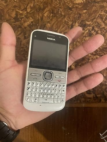 optimal electronics epilyator: Nokia E5, rəng - Ağ, Düyməli — 2