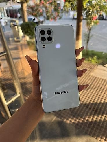 Samsung Galaxy A22, 128 ГБ, цвет - Голубой, Две SIM карты — 1