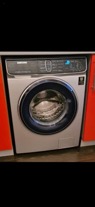 kabab bişirmək ucun manqal: Paltaryuyan maşın Samsung, 8 kq, İşlənmiş, Avtomat, Qurutma var, Ünvandan götürmə — 1