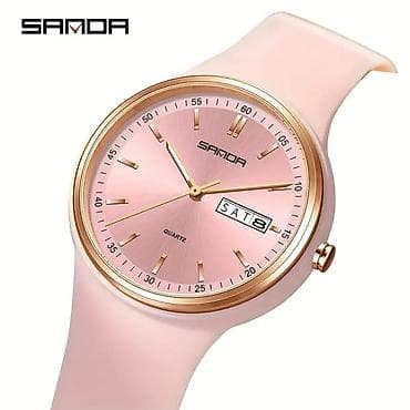 lns saat: Qol saatı, rəng - Qırmızı — 5