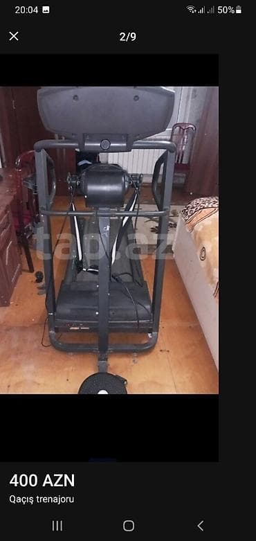 fit: Qaçış trenajoru – çoxfunksiyalı ev fitnes aparatı Xüsusiyyətlər: - — 9