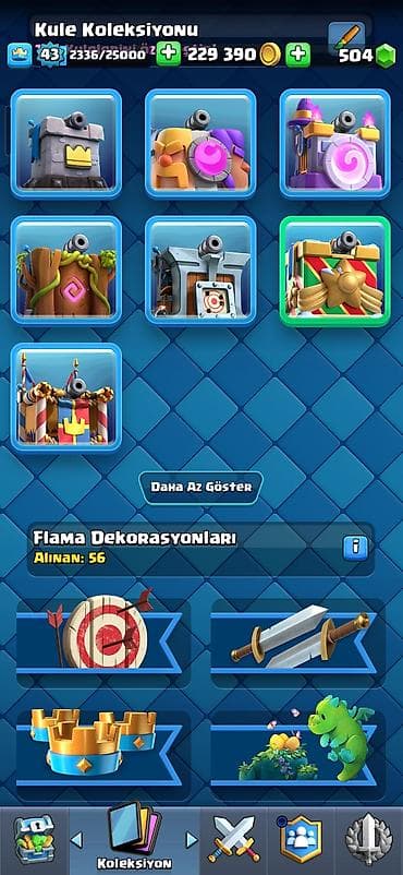 mini pirinter: Clash Royale hesabı – yüksək kupa və zəngin kolleksiya - Kral — 7