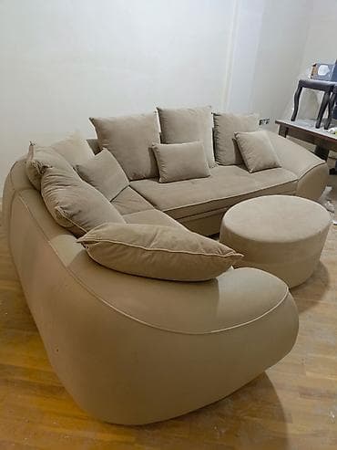 İşlənmiş, Künc divan, Pufik, Bazalı, Açılan — 4