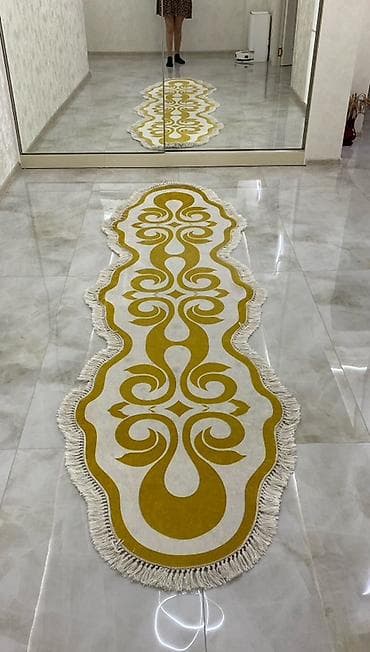 Dekorativ Yol Xalçası Lazer Kəsim Türkiyədən alınıb Uzunluq: 3 metr — 3