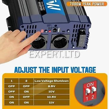 traktor sinleri: Yeni Inverter, 1500-3000 Vt, 12 - 220 volt, Ünvandan götürmə, Ödənişli çatdırılma — 9