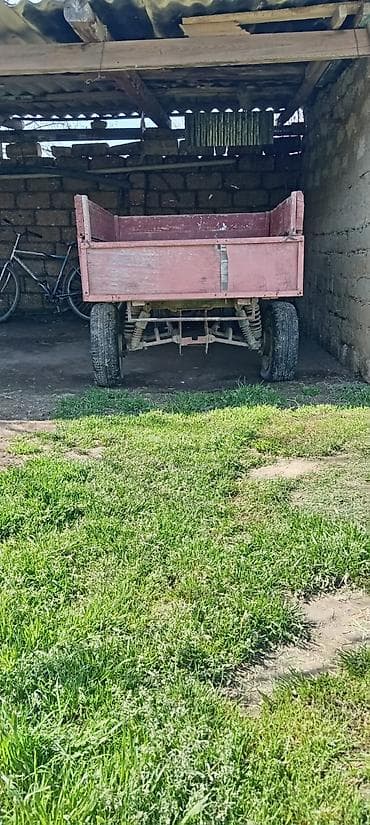 Сельско-хозяйственное оборудование: İkioxlu kənd təsərrüfatı qoşqusu - Ümumi təyinatlı qoşqu: ot, taxıl — 3