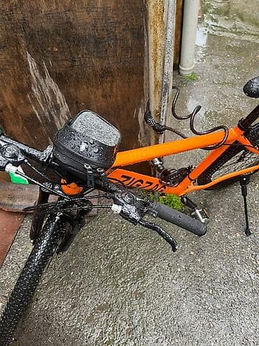 Elektrik velosipedlər: ZIGZAG dağ velosipedi - Rəng: narıncı, qara detallarla - Çərçivə — 2