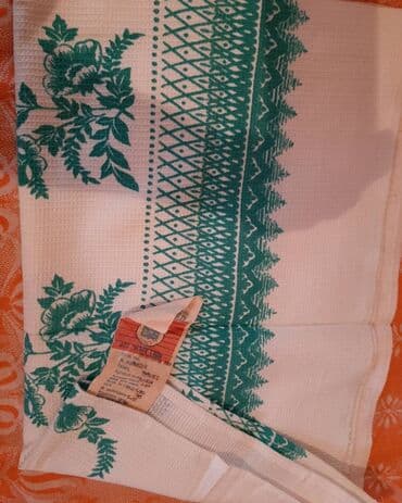 vəftiz üçün dəsmal (xaç suyuna salma üçün dəsmal): Mətbəx üçün Yeni rəng - Ağ Pambıq Dəsmal — 1