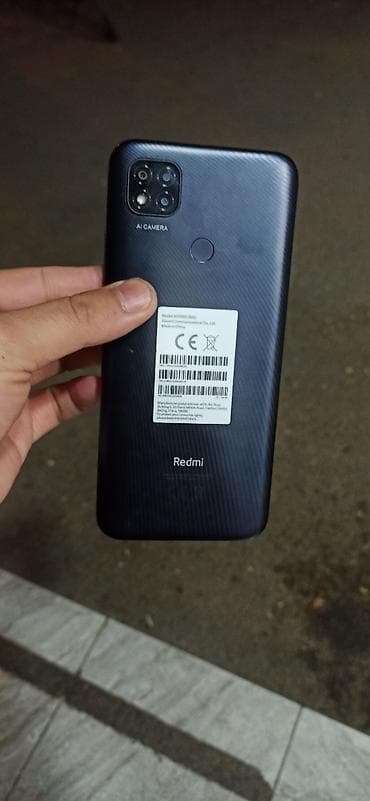 usb sata: Redmi 9C, 128 GB, rəng - Qara, Sənədlərlə — 9