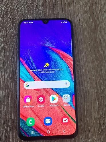 samsung a42: Samsung Galaxy A40, rəng - Mavi, Barmaq izi — 1