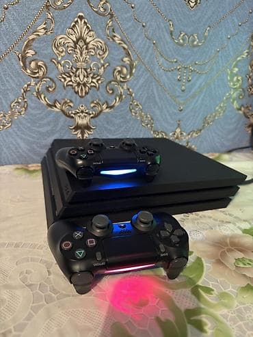 redmi 10s ikinci el: Sony PlayStation 4 Pro oyun konsolu 15 eded bahali oyun + 2 Tam — 2