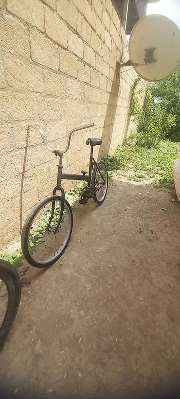 Спорт и хобби: Şəhər tipli tək sürət (single-speed) velosiped - Rəng: qara mat - — 3