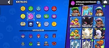 gence mero: Brawl Stars oyunu üçün hesab - Kuboklar: 66,838 (rekord 66,842) - — 6