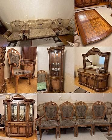 adona mebel: F99Qonaq dəsti satılır 500₼. Masa sökülüb. Ünvan Zığ. 0048. Fatimə99 — 1