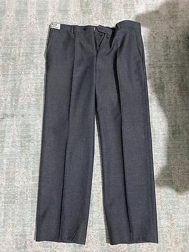 Kişi klassik şalvarı - Rəng: tünd boz (antrasit ton) - Model: klassik lalafo.az -da Kişi klassik şalvarı - Rəng: tünd boz (antrasit ton) - Model: klassik