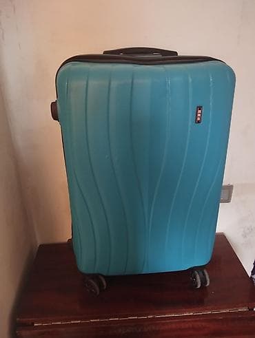 ucuz camadanlar: BBS markalı sərt korpuslu səyahət çamadanı - Rəng: firuzəyi - Korpus — 3