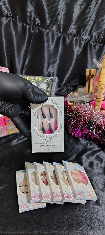 мини гвоздики: Məhsul: Yapışdırılan süni dırnaq setləri – “Beautiful Nail” - Tip — 3