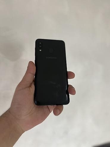 ayfon15 pro: Samsung Galaxy A20, 32 GB, rəng - Qara — 3