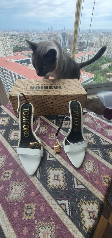 basanoşkalar 2023: Ölçü: 37, rəng - Ağ, İşlənmiş — 4