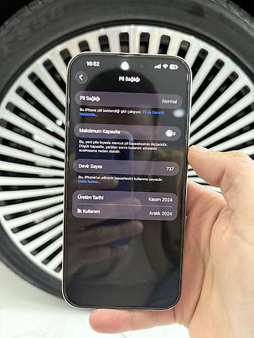 ıphon: IPhone 16 Pro Max, 256 GB, Desert Titanium, Zəmanət, Simsiz şarj, Face ID — 9