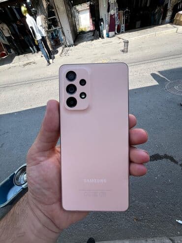 samsung tab s4 qiymeti: Samsung Galaxy A53, rəng - Çəhrayı — 2