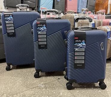 Sərt korpuslu səyahət çamadanları – müxtəlif ölçü və rənglərdə