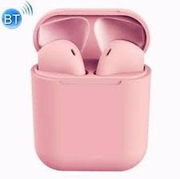 ipod touch 11: Kateqoriya: Qulaqlıqlar Brend: No Brand Model: Inpods i12, rəng: pink — 1