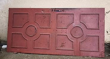 dəmir sifir: Metal darvaza dəsti - Material: qalın metaldan hazırlanmış ikiqat — 1