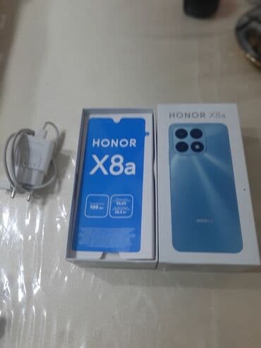 сенсорный экран на телефон fly 506: Honor X8a, 128 GB, rəng - Qara, Sensor, Barmaq izi, İki sim kartlı — 2