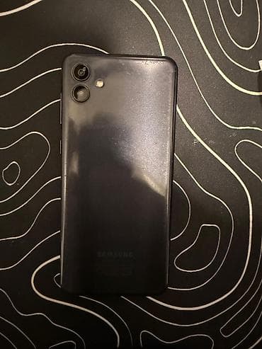 samsung s2: Samsung Galaxy A04, 64 GB, rəng - Qara, Barmaq izi — 2