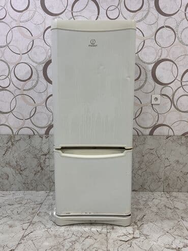Məişət texnikası: İşlənmiş 2 qapılı Indesit Soyuducu Satılır, rəng - Ağ — 1