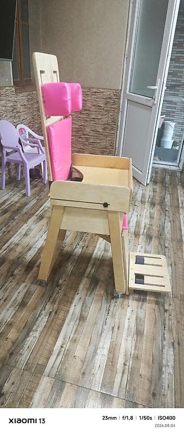 pive seti: Uşaqlar üçün xüsusi ehtiyaclara uyğun tənzimlənən oturacaq/masalı stul — 4