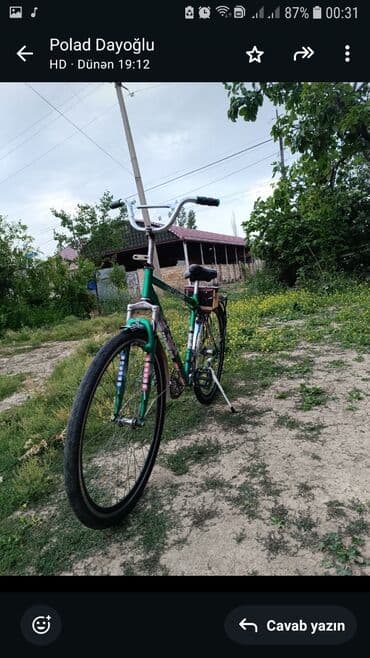 qiz ucun velosiped: İşlənmiş BMX velosipedi Stels, 28", sürətlərin sayı: 1, Ödənişli çatdırılma — 11