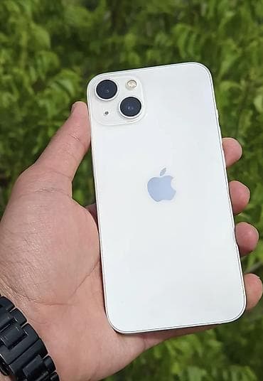 iphone 512 gb: IPhone 13, 128 GB, Ağ, Zəmanət, Simsiz şarj, Face ID — 1