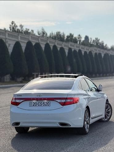 e39 radiator: Hyundai Grandeur (Azera) – ağ rəng, sedan, geniş və komfortlu salon — 7