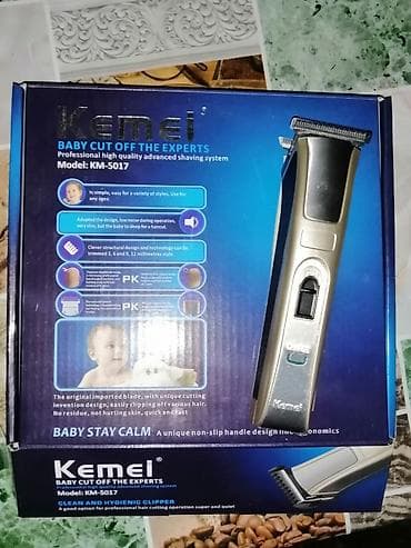 Elektronika: Kemei KM-5017 saç kəsən/tremer dəsti Xüsusiyyətlər: - Model: Kemei — 2