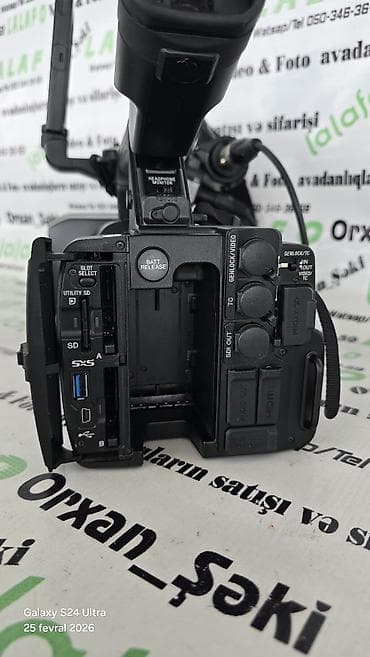 portativ monitor: Sony XDCAM PXWX-180.Tam peşəkar videokamera. Gəlmədir Azərbaycanda — 2