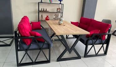 стол стулья: Для гостиной, Новый, Нераскладной, Прямоугольный стол — 2